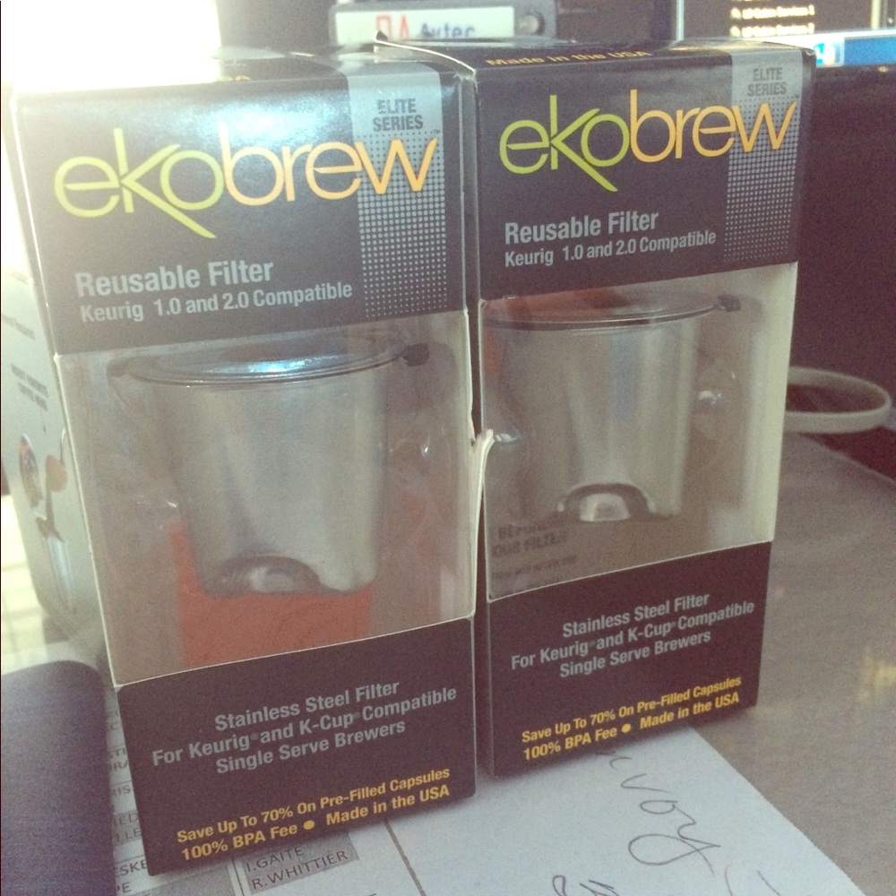 EKObrew Reusable Filters 4 for $20